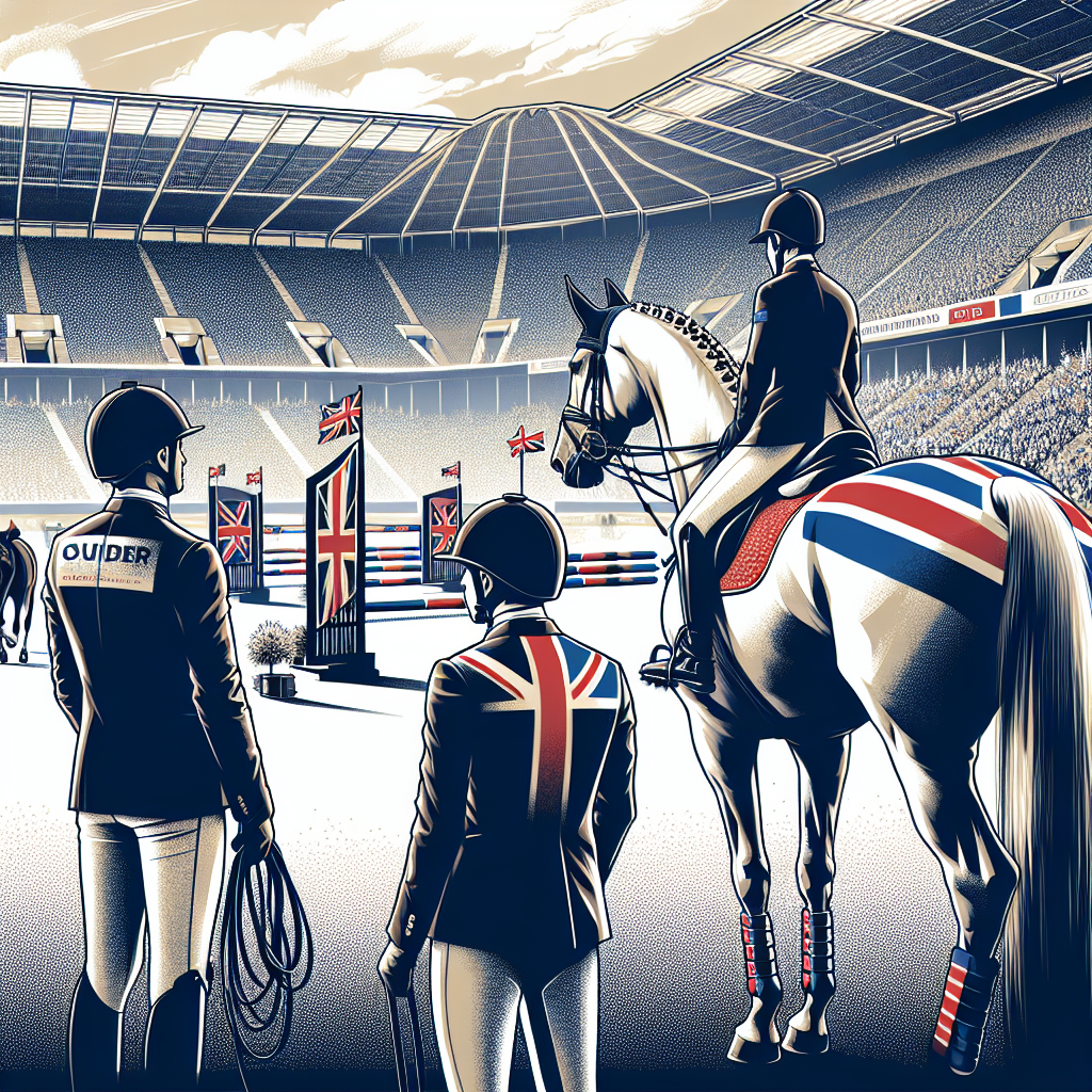 British Riders Gear Up for Thrilling Showjumping Finale with Top 30 Spots Secured- just horse riders