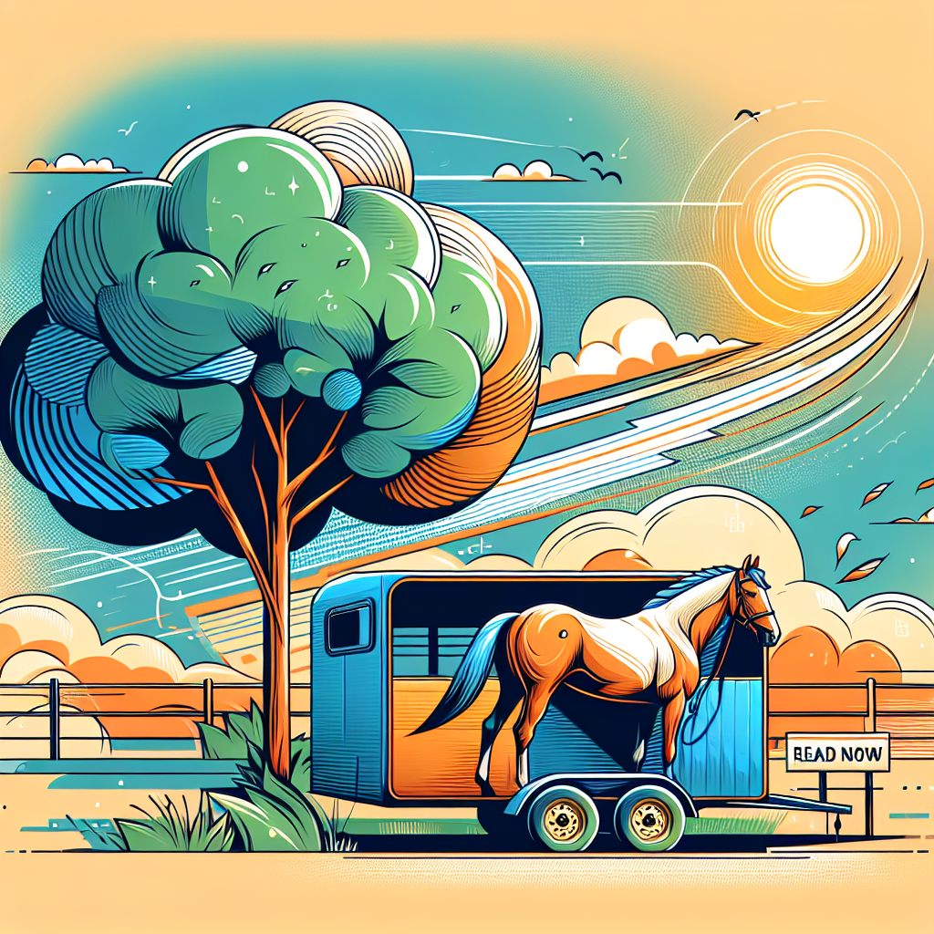 Essential Tips to Prevent Heat Stress When Hauling Your Horse in Hot Weather- just horse riders