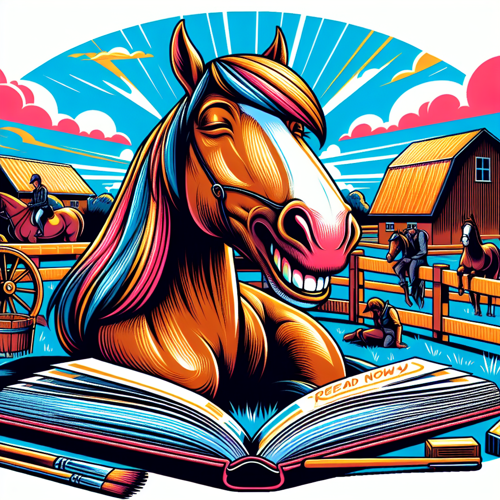 Delightful Diary of Hovis: The Horse with Humorous Reflections and Equestrian Insights- just horse riders