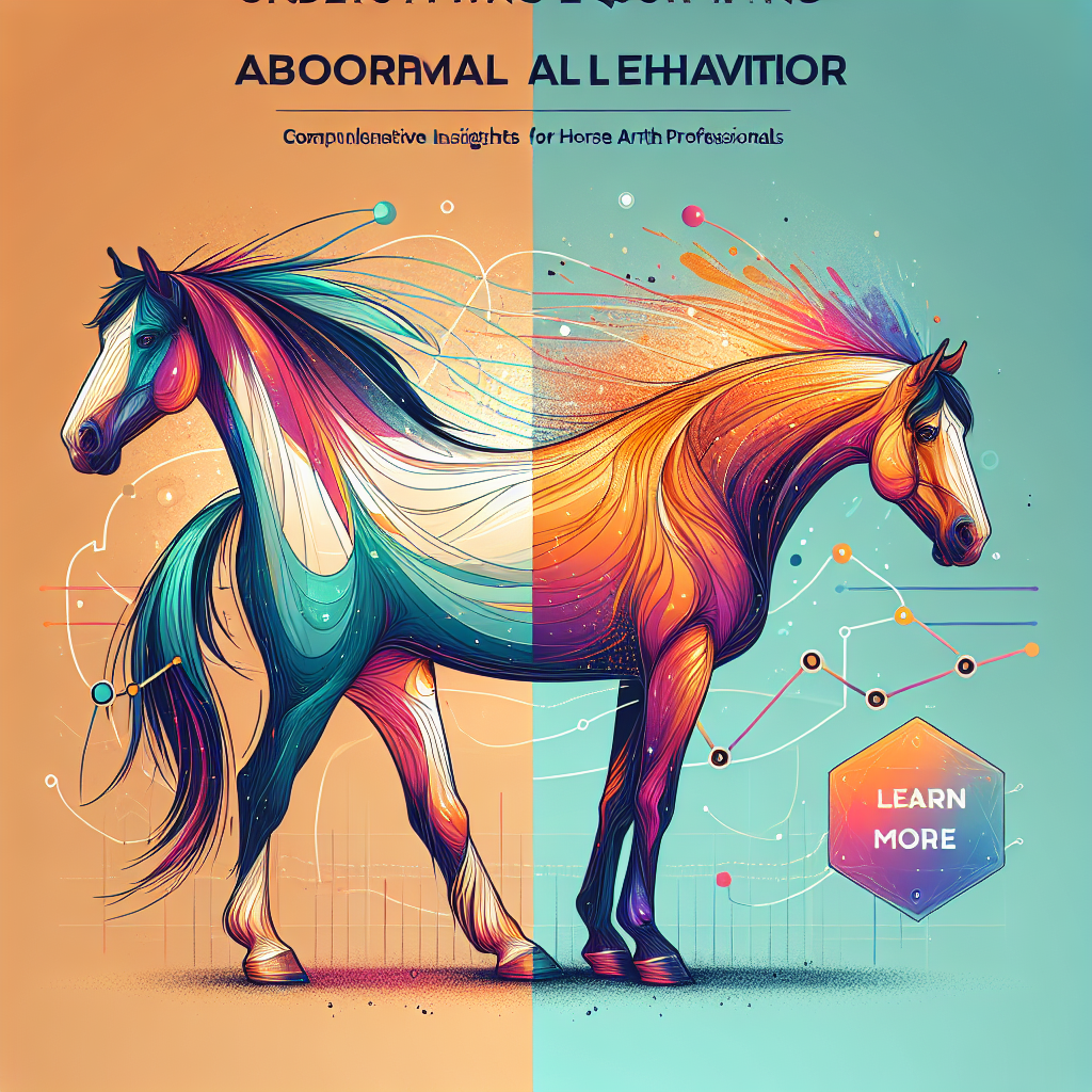 Understanding Equine Pain And Abnormal Behavior: Comprehensive Insights For Horse Owners And Health Professionals- just horse riders