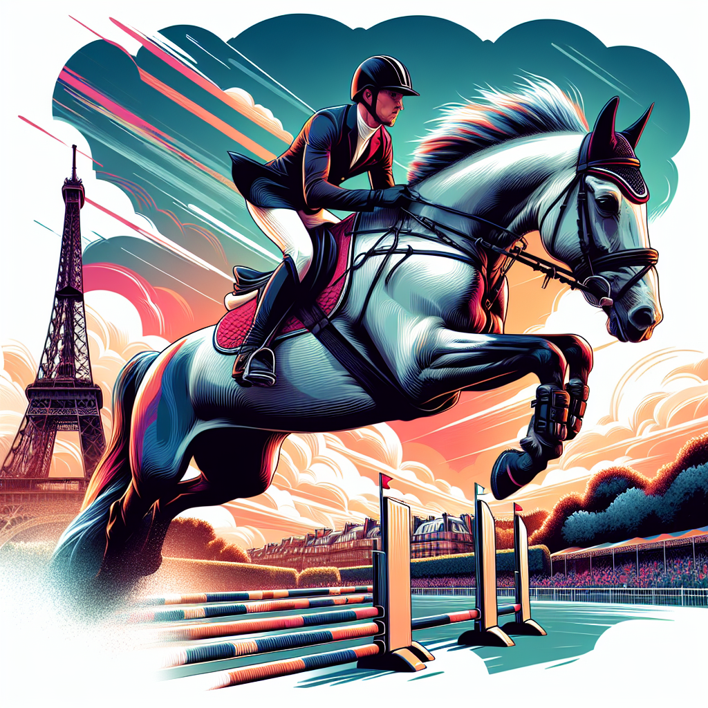 Ben Maher's Thrilling Qualifier Ride at Paris 2024 Olympics: A Masterclass in Showjumping Strategy and Skill- just horse riders