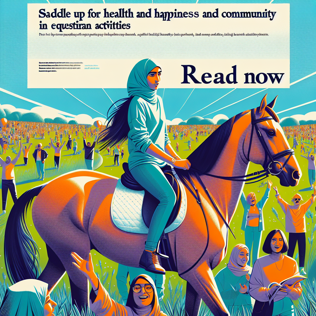 Saddle Up For Health Happiness And Community In Equestrian Activities- just horse riders