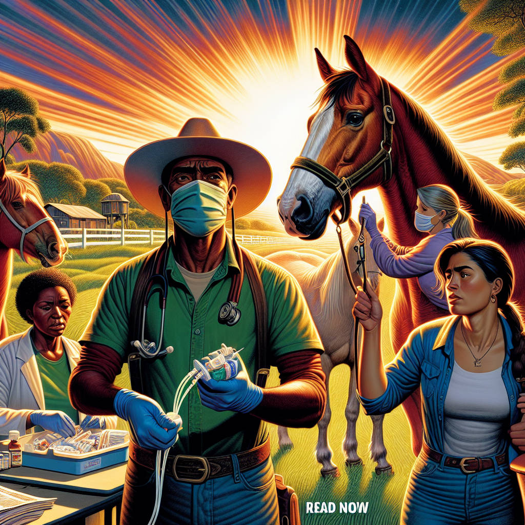 Rising To The Challenge: Florida's Equine Community Battles Strangles Outbreak- just horse riders