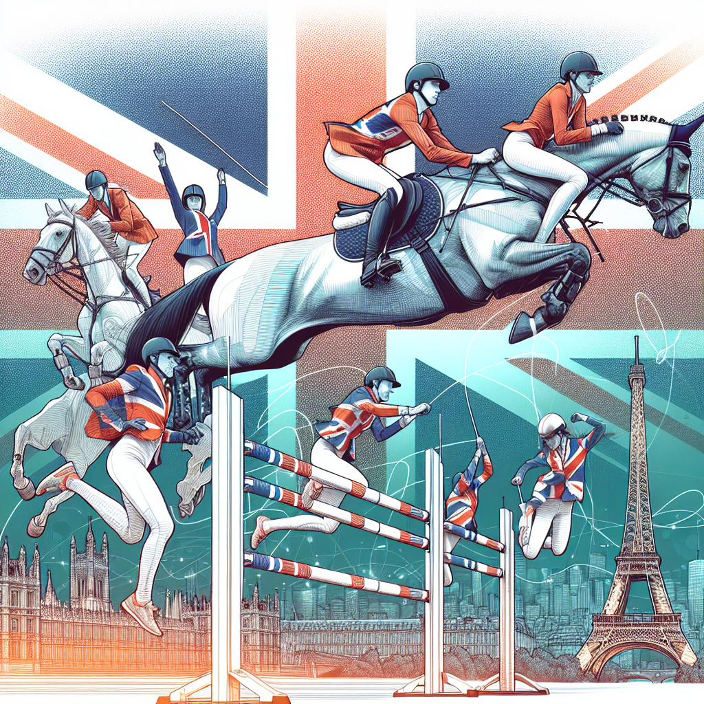 British Showjumping Team Clinches Fourth Consecutive Olympic Gold at Paris 2024- just horse riders