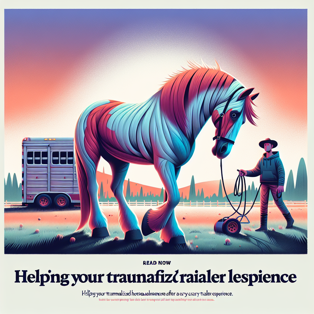 Helping Your Traumatized Horse Relearn Balance After a Scary Trailer Experience- just horse riders