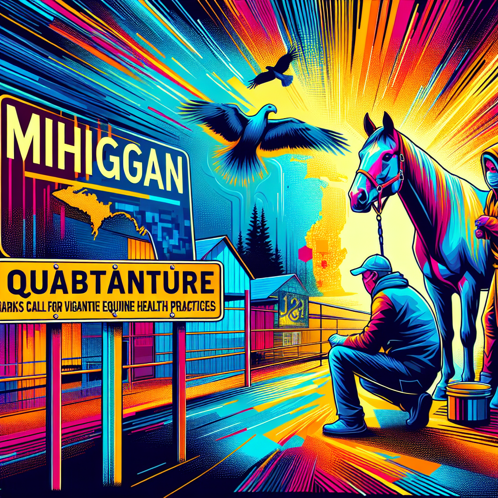 Strangles Outbreak in Michigan Sparks Urgent Call for Vigilant Equine Health Practices- just horse riders