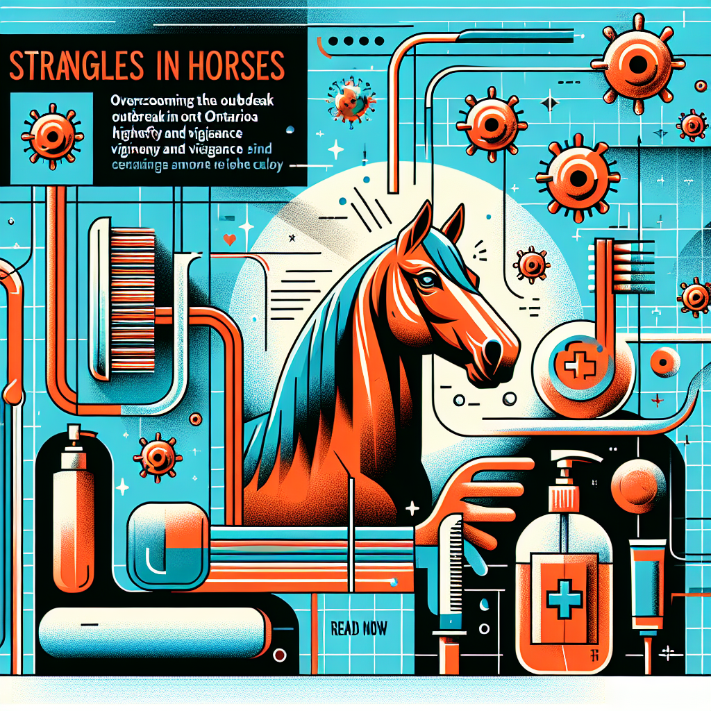 Strangles in Horses: Overcoming the Outbreak in Ontario with Hygiene and Vigilance- just horse riders