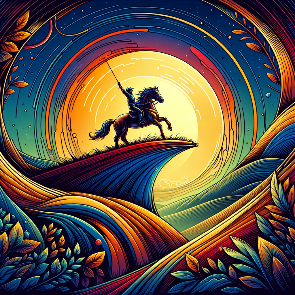 Triumphant Journey: How Cosby Green and Highly Suspicious Conquered the Equestrian World- just horse riders