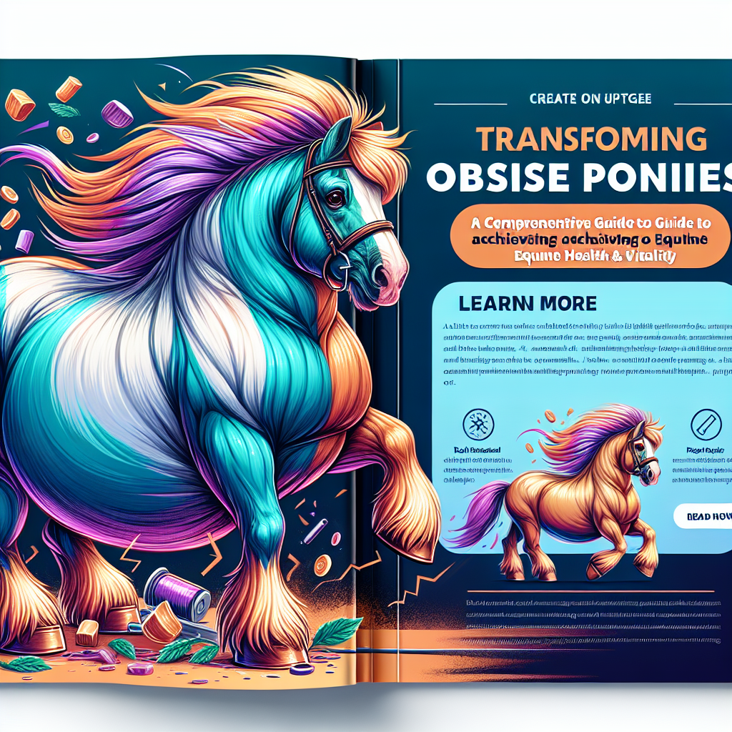 Transforming Obese Ponies: A Comprehensive Guide to Achieving Equine Health and Vitality- just horse riders