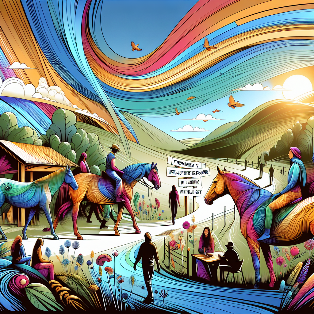 Finding Serenity and Unity Through The Therapeutic Power of Horses During Political Upheaval- just horse riders
