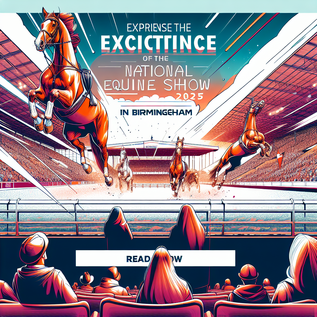 Experience The Excitement Of The National Equine Show 2025 In Birmingham- just horse riders