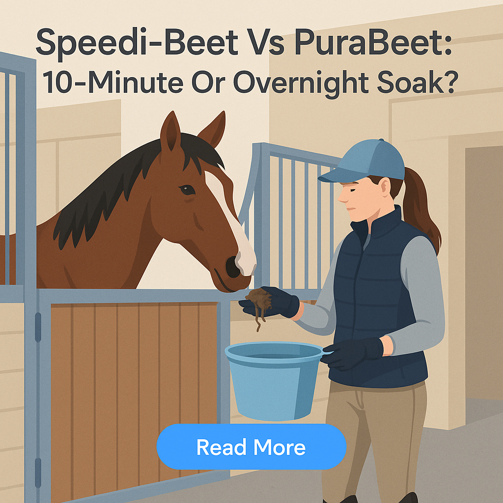 Speedi-Beet Vs PuraBeet: 10-Minute Or Overnight Soak?- just horse riders