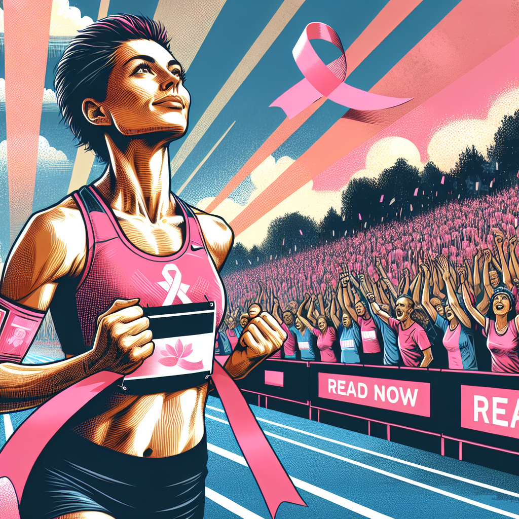 Conquering Cancer and the Track: Caroline Simpson's Inspiring Victory at a Breast Cancer Research Fundraiser Event- just horse riders
