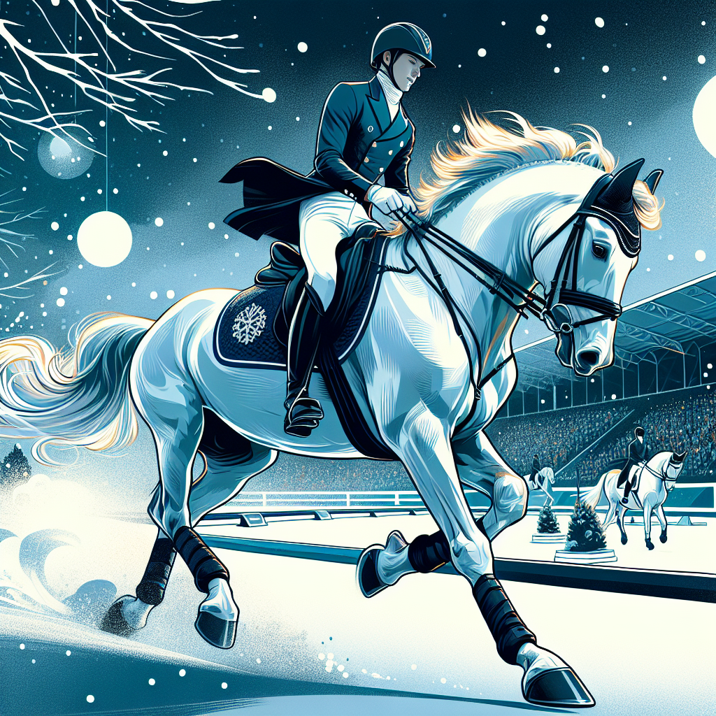 16-Year-Old Equestrian Prodigy Dominates at 2024 Winter Dressage Championships: The Rise of Myles Graham- just horse riders