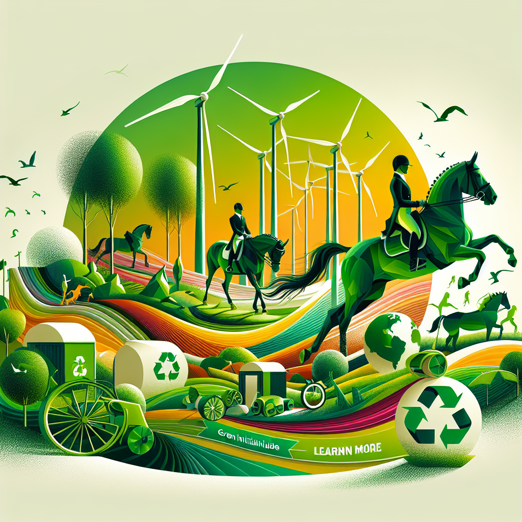 British Dressage Leads The Charge In Equestrian Sustainability At Great Big Green Week- just horse riders