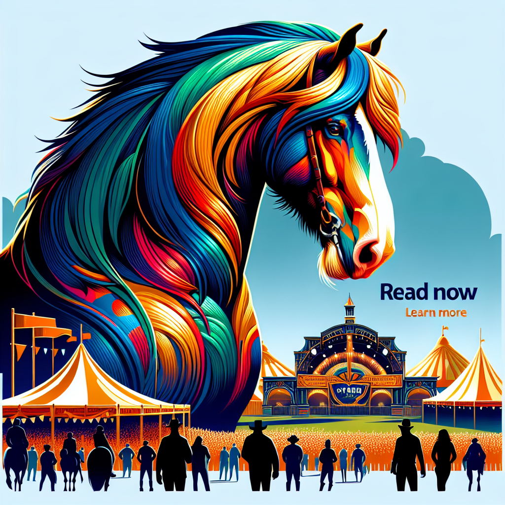 Meet Cosmo: The Majestic Shire Horse Steals the Show at Kynren- just horse riders