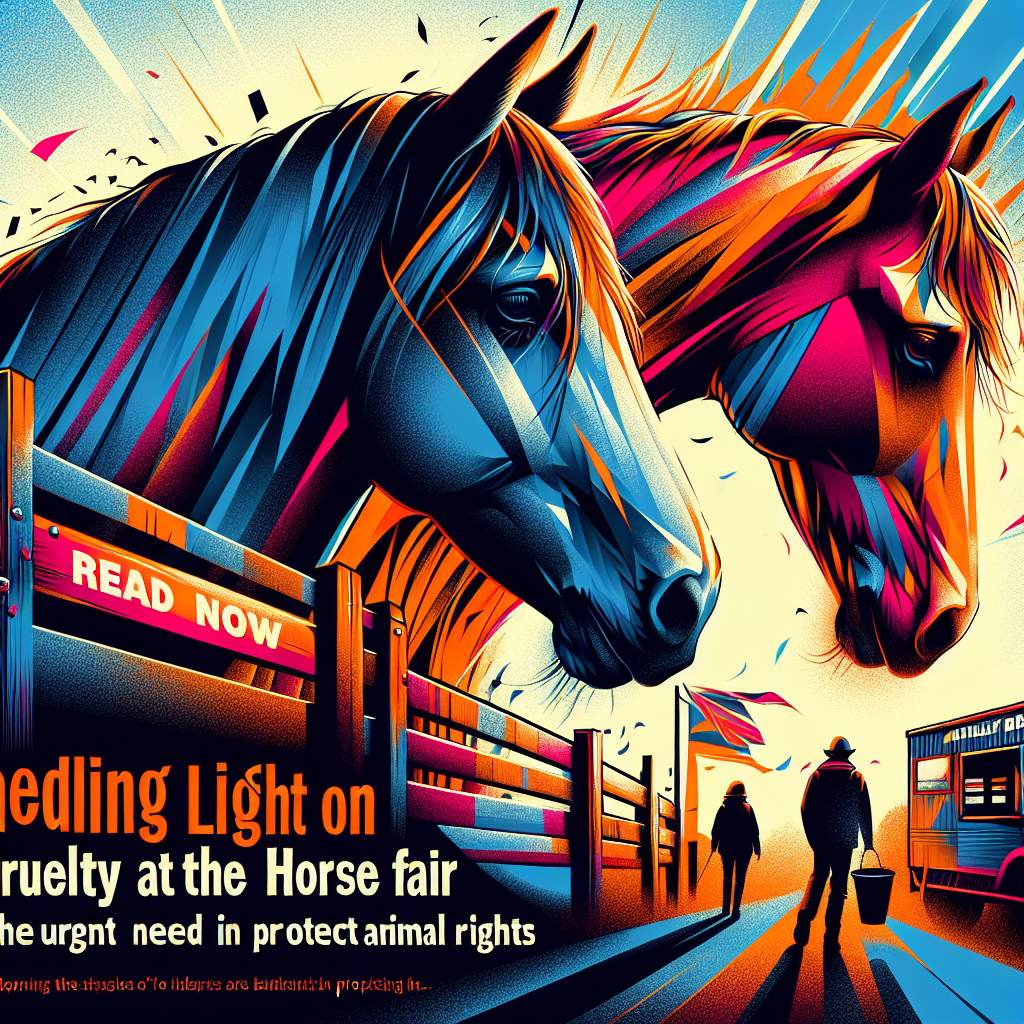 Shedding Light on Cruelty at the Appleby Horse Fair: The Urgent Need for Vigilance in Protecting Animal Rights- just horse riders