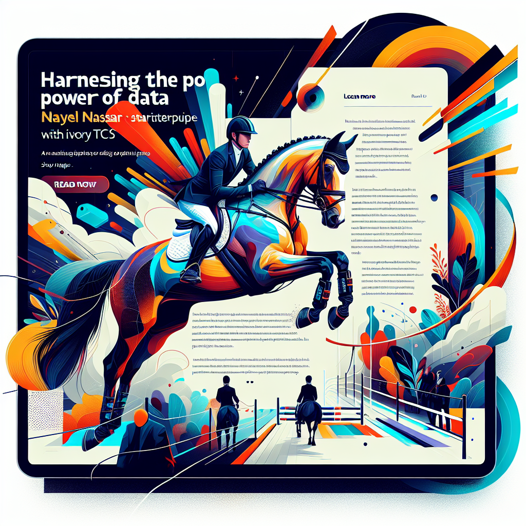 Harnessing the Power of Data: Nayel Nassar's Strategic Partnership with Show Jumper Ivory Tcs- just horse riders