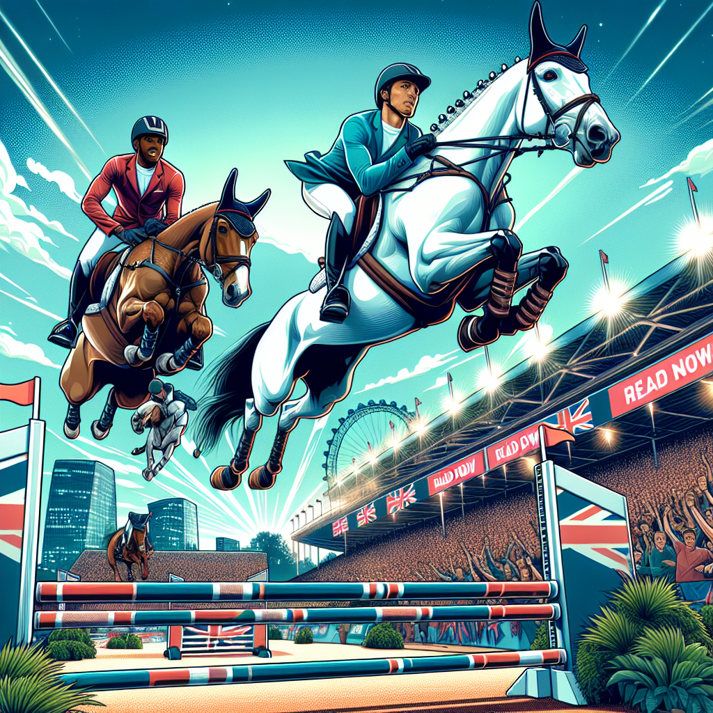 British Show Jumpers Dominate Day 1 at London LGCT with Triple Wins- just horse riders