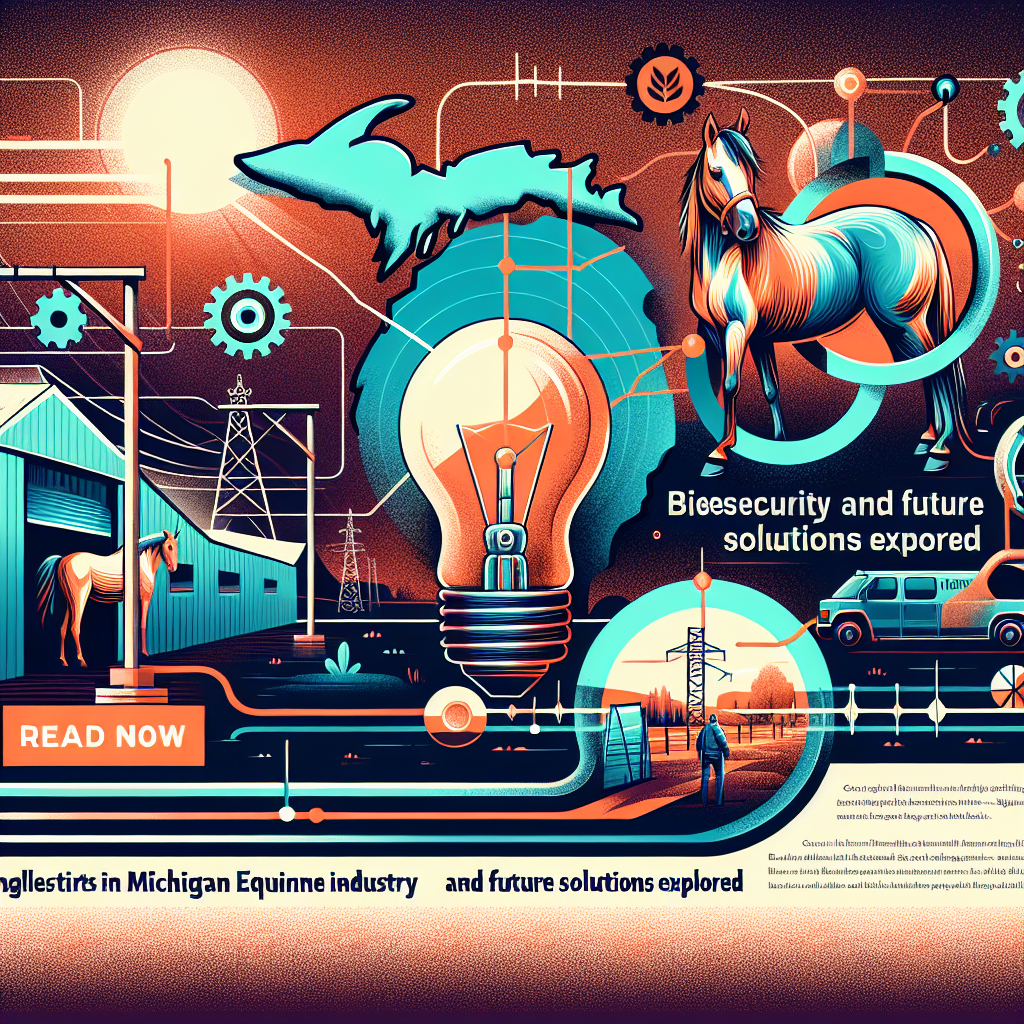 Strangles Strikes in Michigan Equine Industry Quarantine Biosecurity and Future Solutions Explored- just horse riders