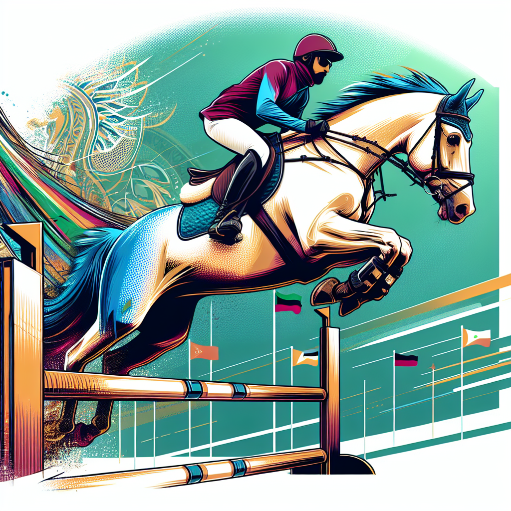 Abdulrahman Alrajhi Rising to Fame with Strategic Show Jumping Success- just horse riders