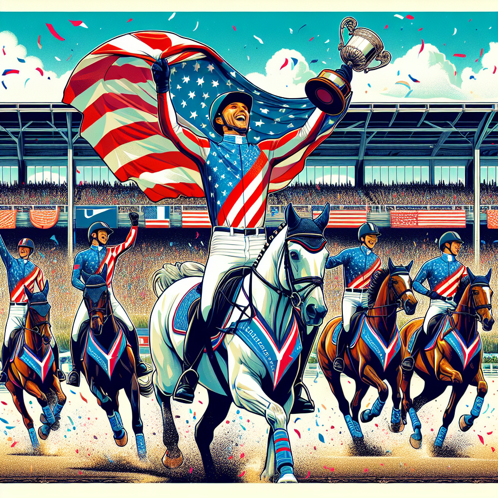 Team USA Shines Bright: A Breakdown Of Their Triumph At The Wellington Nations Cup- just horse riders