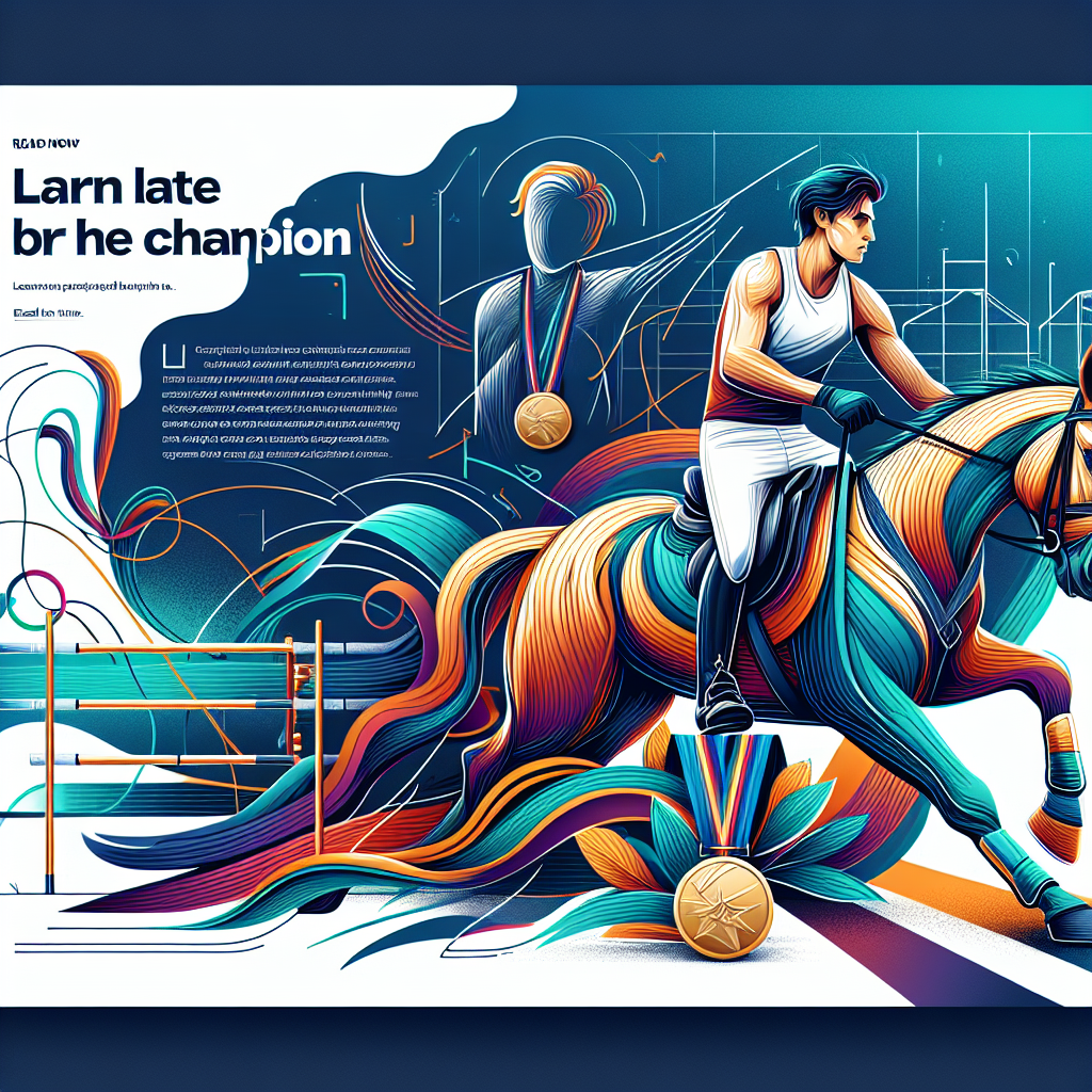 Christian Kukuk's Journey From Latecomer To Olympic Champion: A Blueprint For Equestrian Success- just horse riders