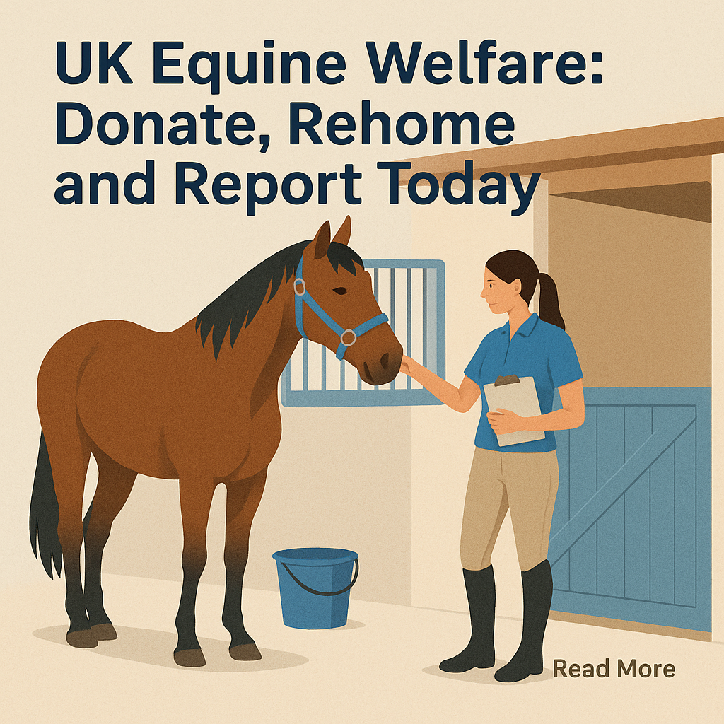 UK Equine Welfare: Donate, Rehome And Report Today- just horse riders