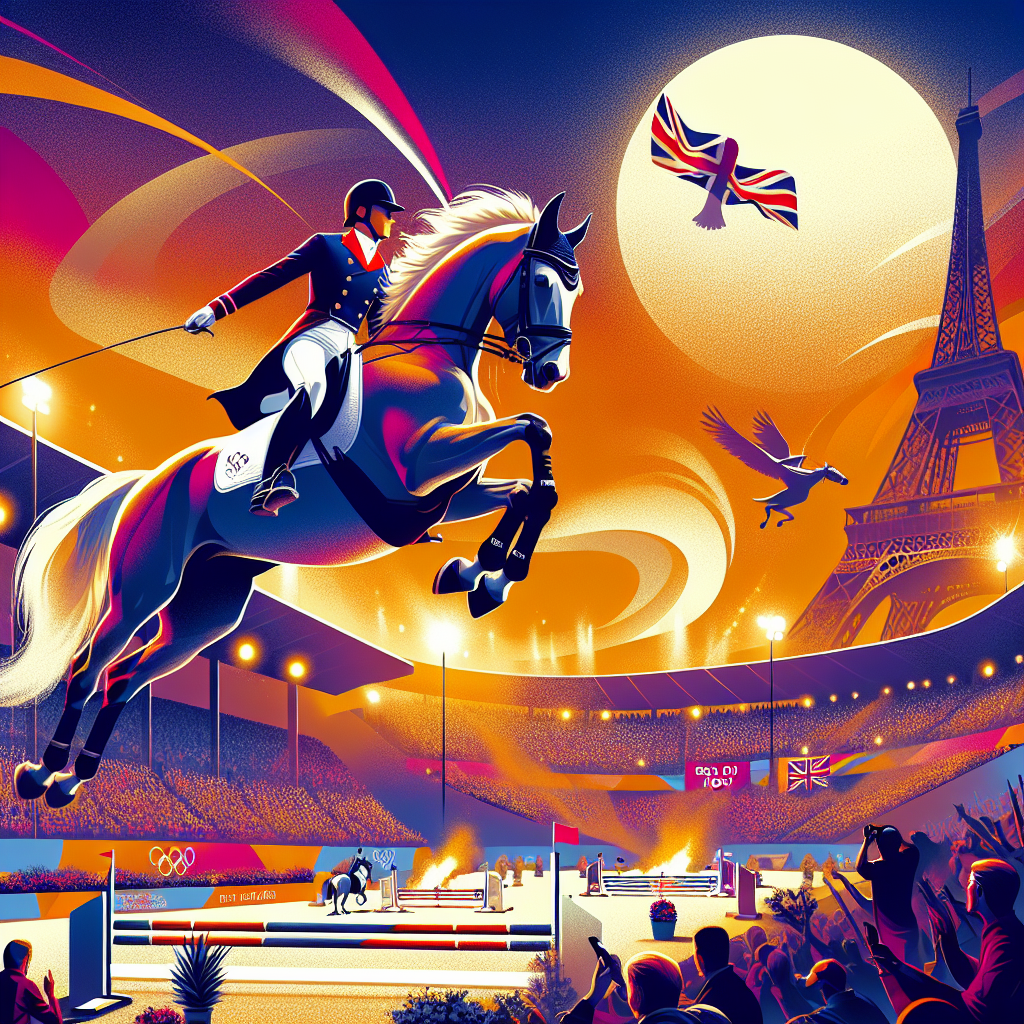 Spectacular Start to Paris Olympics Dressage: British Triumphs and Danish Dominance- just horse riders