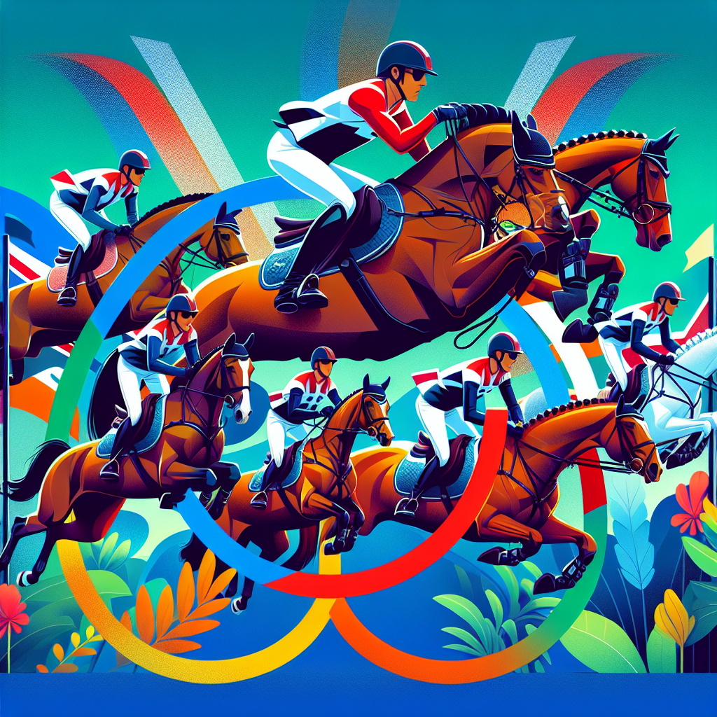 Team GB Showjumpers Secure Olympic Finals Spot: Meet the Riders Behind the Thrilling Performance- just horse riders