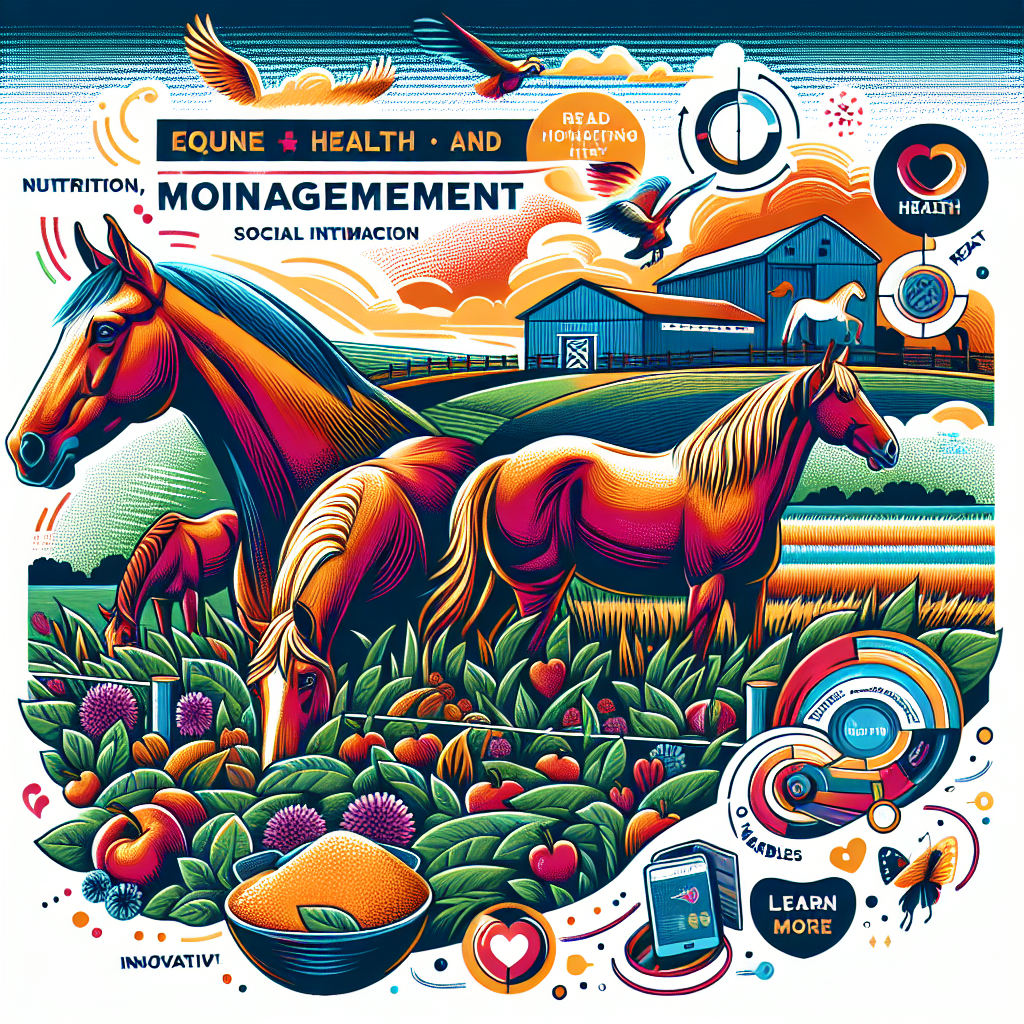 Optimizing Equine Health And Management Through Nutrition, Socialization, And Innovations- just horse riders