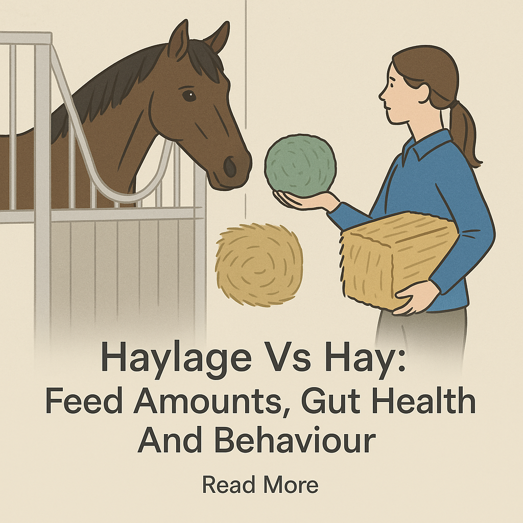 Haylage Vs Hay: Feed Amounts, Gut Health And Behaviour- just horse riders