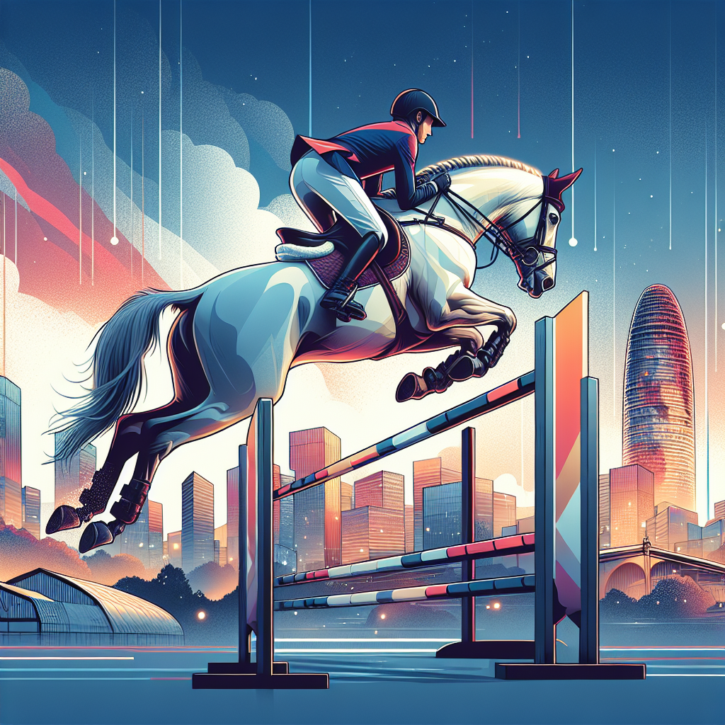 Epic Triumph In Equestrian Show Jumping: Great Britain's Stunning Victory At The Longines League Of Nations In Barcelona- just horse riders