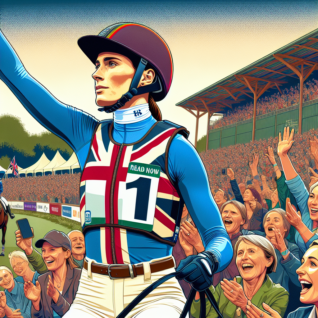 Rosalind Canter Reclaims World Number 1 in FEI Eventing Rankings: British Riders Dominate Ahead of Paris 2024- just horse riders