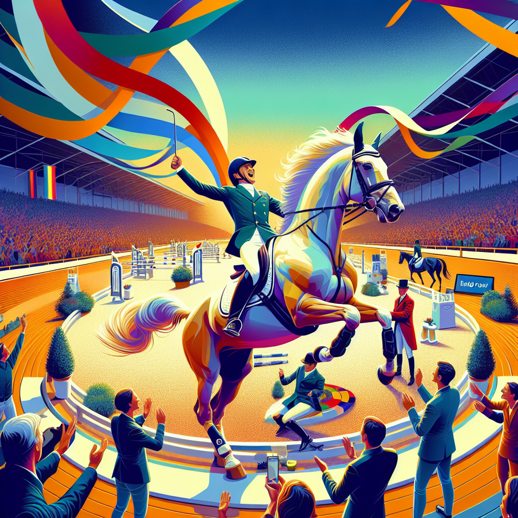 Celebrating Emilio 107: A Legend Retires After Unprecedented Success in Dressage Arena- just horse riders