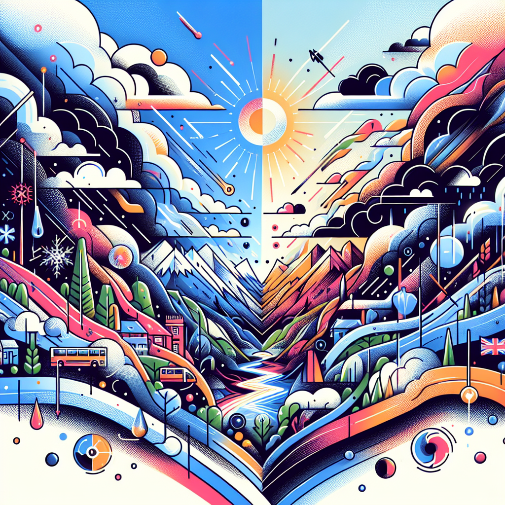 Uncovering Weather Secrets: Discover North-South Climate Variances in the UK- just horse riders