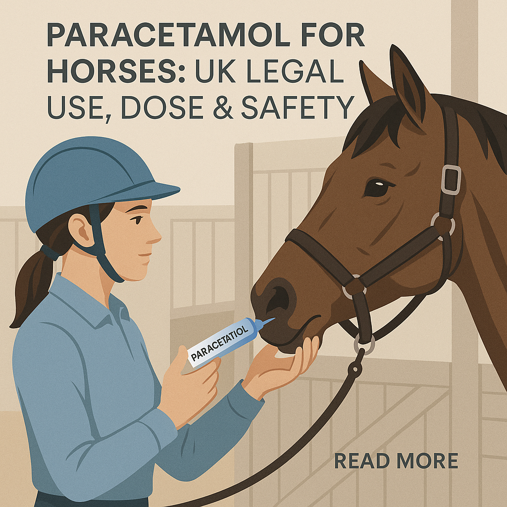 Paracetamol For Horses: UK Legal Use, Dose & Safety- just horse riders