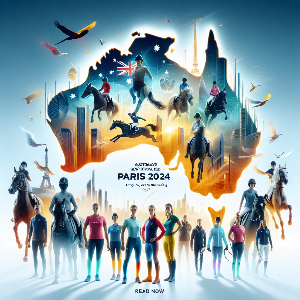 Australia's Equestrian Dream Team Revealed for Paris 2024: Triumphs, Trials, and Legends in the Making- just horse riders