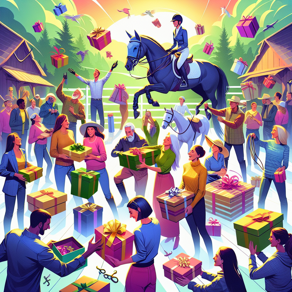 Purpose Driven Shopping Enhancing Equestrian Community Through Thoughtful Gift Giving- just horse riders