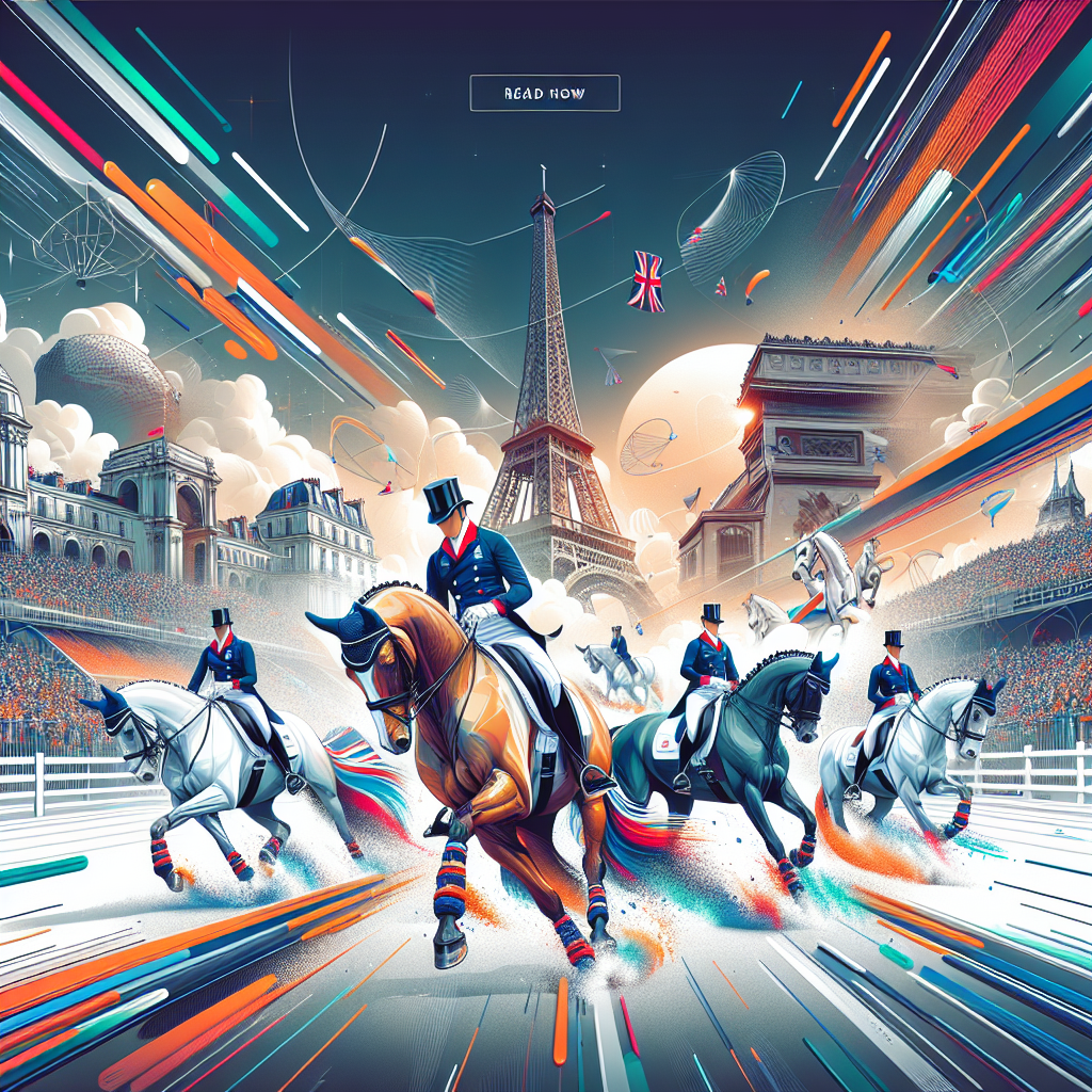 Great Britain’s Dressage Team Shines with Bronze Medal Success at Paris 2024- just horse riders