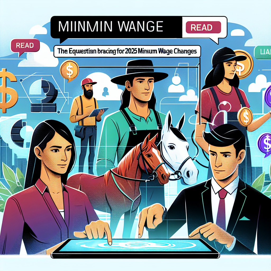 Equestrian Industry Prepares For 2025 Minimum Wage Challenges And Opportunities- just horse riders