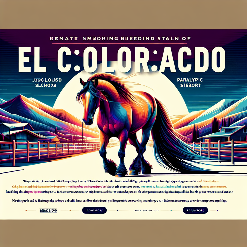 From Breeding Stallion to Paralympic Star: The Inspiring Journey of El Colorado and Jody Schloss- just horse riders