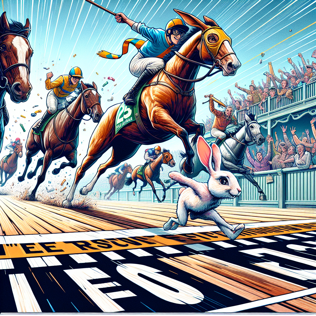 Jeannot Lapin Triumphs Against All Odds In The Unpredictable World Of Horse Racing- just horse riders