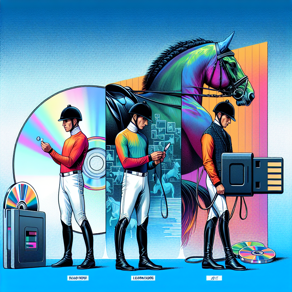 How to Enhance Dressage Performances: Transition From CDs to Memory Sticks- just horse riders