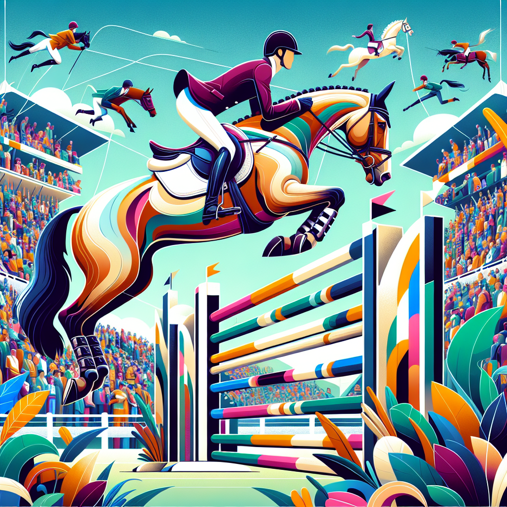 Exhilarating Highlights From The World Of International Showjumping- just horse riders