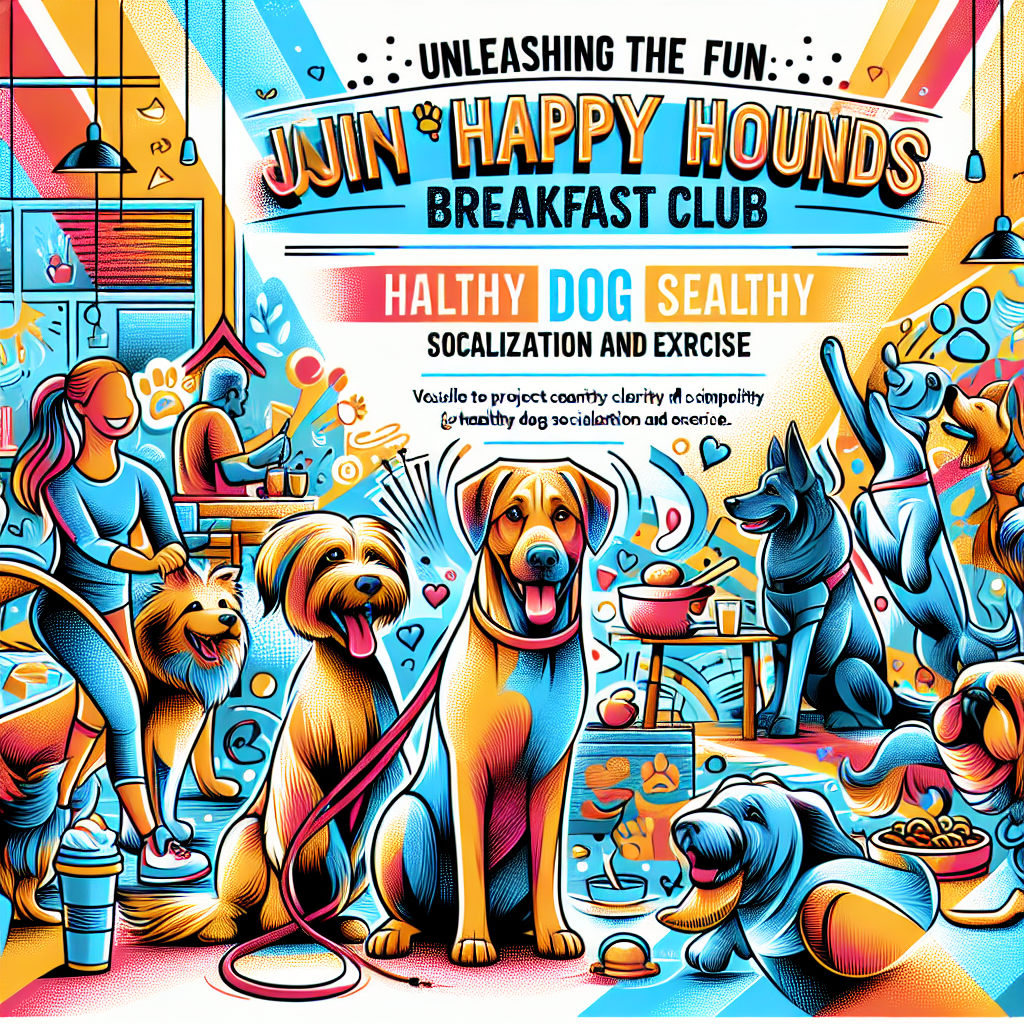 Unleash the Fun: Join the Happy Hounds Breakfast Club for Healthy Dog Socialization and Exercise!- just horse riders
