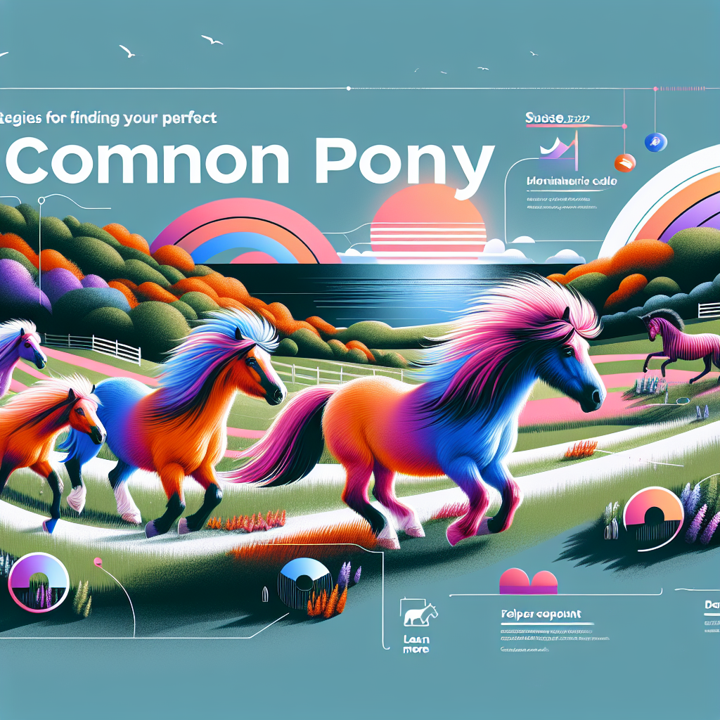 Discover the Top Strategies for Finding Your Perfect Companion Pony in Sussex- just horse riders