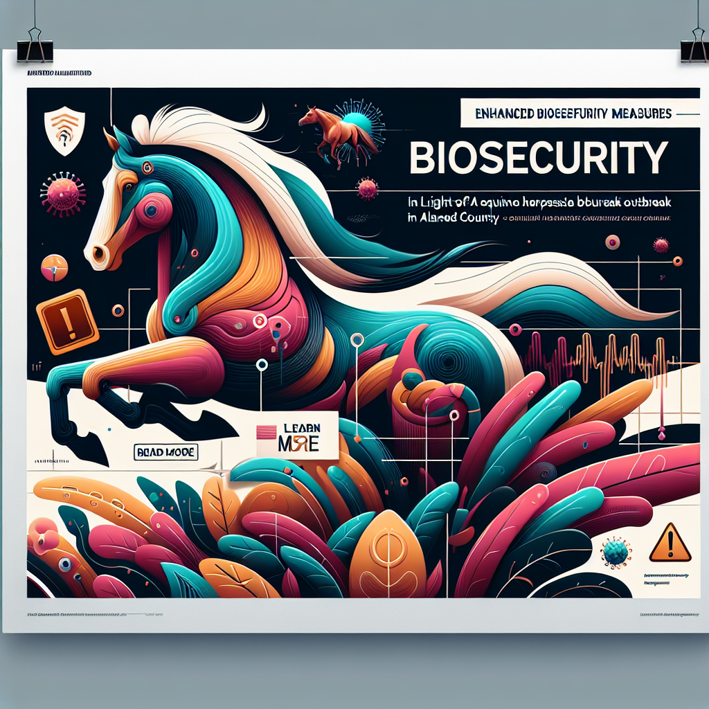 Equine Herpesvirus-1 Outbreak in Alameda County Highlights Urgent Need for Enhanced Biosecurity Measures- just horse riders