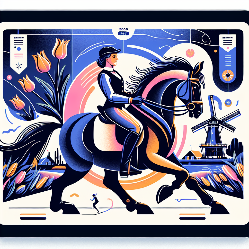 Celebrating the Legacy of Nadine: The Inspiring Equestrian Star that Shaped Dutch History- just horse riders