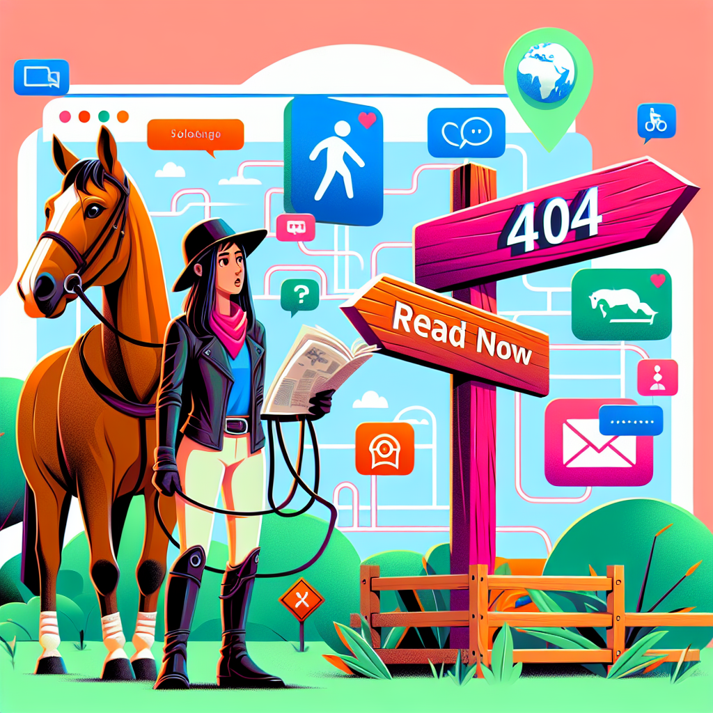 Encountering 404 Error on Horse & Hound: An Equestrian's Guide on How to Navigate and Discover More Online Resources- just horse riders